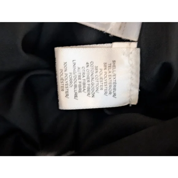 Women's LOFT Skirt Size 4 Black Blue Floral - Picture 9 of 9